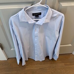 Mizzen+Main Sky Blue Dress Shirt